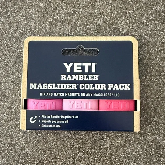 YETI  RAMBLER MAGSLIDER TRIO COLOUR PACK POWER PINK Limited Edition - Picture 5 of 5